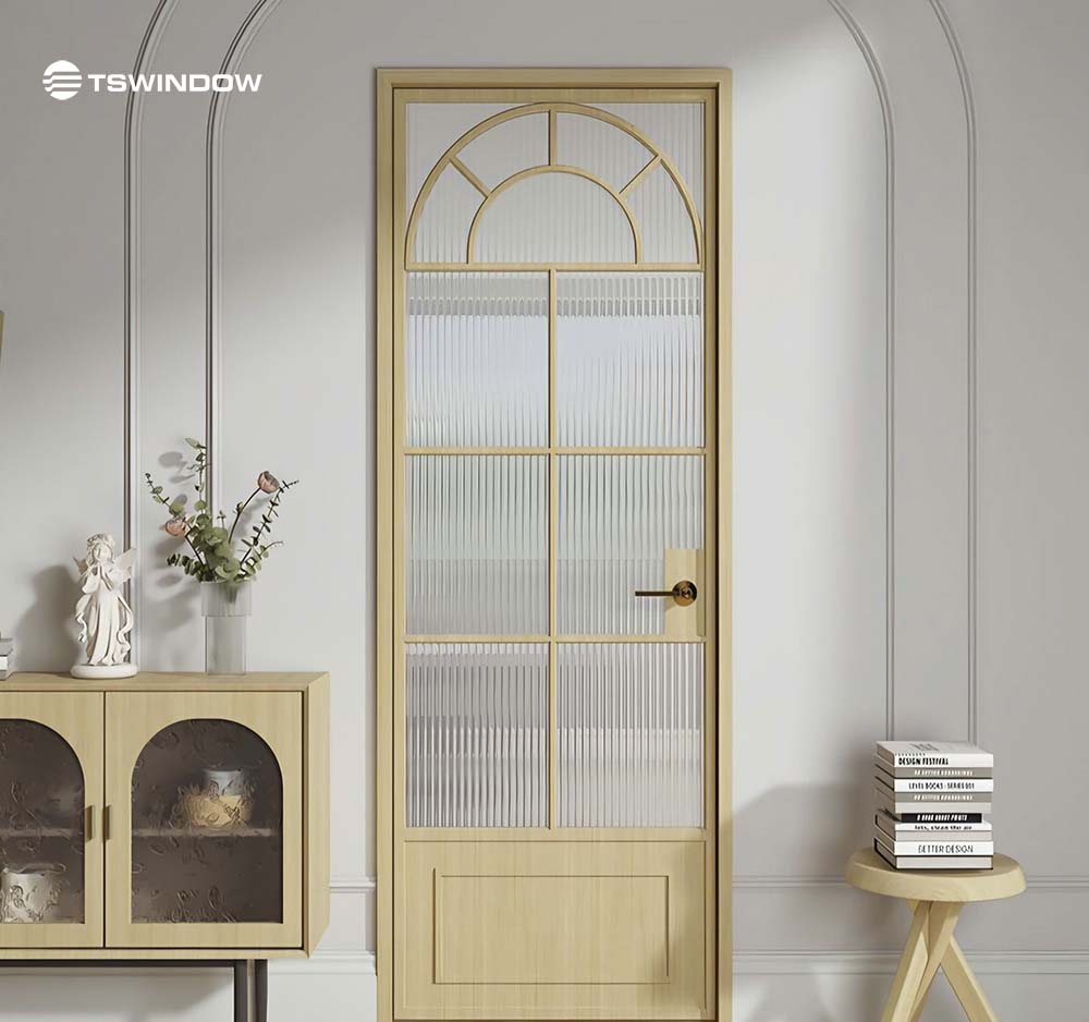 Cửa nhôm hệ slim 1 cánh mở quay